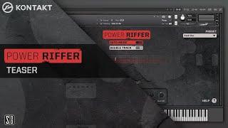 Power Riffer - KONTAKT Library. Power chords electric guitar.