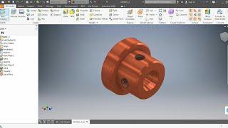 How to use revolve in Autodesk inventor || for beginners ||