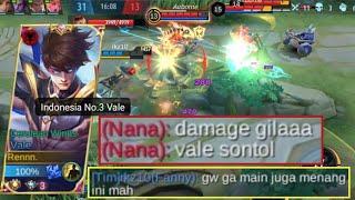 BUILD VALE TERSAKIT 2022 | PENJELASAN PASIF & COMBO SKILL VALE | TOP GLOBAL VALE GAMEPLAY - MLBB