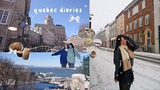 quebec vlog ⁺₊⋆𐙚 | afternoon tea at fairmont, la buche, ciel restaurant, stay at hotel 71