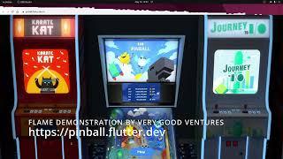 Flutter Flame Pinball Demo by Very Good Ventures is Awesome