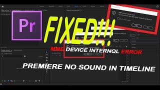 NO SOUND In Premiere CC 2022 - Fixed QUICKLY   premiere not importing audio