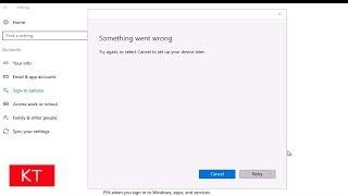 Fixed: Something went wrong while trying to change user password in Windows 10