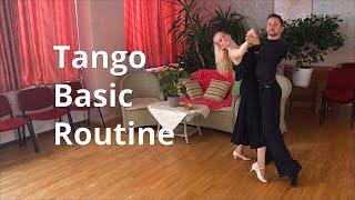 Tango Basic Routine Membership (Silver) Figures | Marts Punins & Dana Jakobsone-Galvane