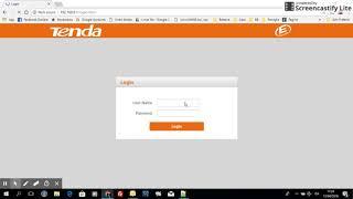 How to configure Tenda D301 as router AP