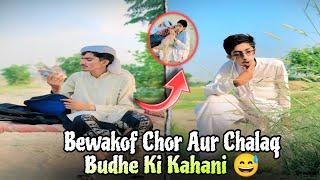 Bewakof Chor Aur Chalak Budhe Ki Kahani  Funny video | MudasarAli