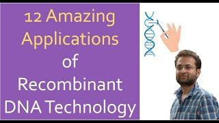 Applications of Recombinant DNA Technology (RDT) | Genetic Engineering