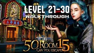 Can You Escape The 100 Room 15 Level 21 22 23 24 25 26 27 28 29 30 Walkthrough (HKAppBond)