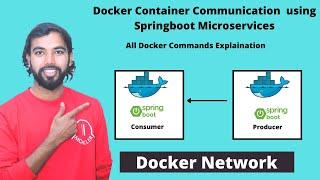 Docker container communication | Springboot microservice communication using  docker network