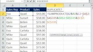 Excel Magic Trick 577: Find Duplicates, Then Extract Unique Records