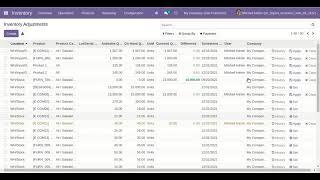 Import Inventory Without Lot-Serial From CSV-Excel File Odoo