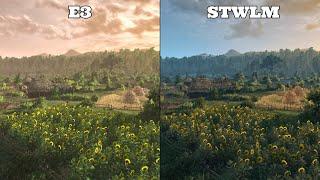 The Witcher 3: Wild Hunt | Vanilla vs E3 Lighting Mod vs STWLM | Lighting mods Comparison