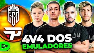 LOUD vs. LOS PAIN!! 4V4 COMPLETO VALENDO 1000 REAIS!! FREE FIRE