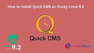 How to install Quick CMS on Rocky Linux 9.2