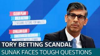 Rishi Sunak 'not aware' of other Tory candidates facing betting probes | ITV News