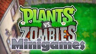 Plants vs Zombies - All Minigames (Part 1/2)