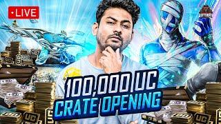 100,000 UC TIDAL M4 & ULTIMATE MUMMY CRATE OPENING AT 20K LIKES | SUBSCRIBE & JOIN