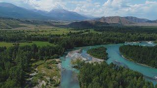 Восточно-Казахстанская область. Катон-Карагай ( Kazakhstan from above )