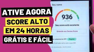 COMO AUMENTAR O SCORE DO CPF RÁPIDO E GRÁTIS NO SERASA PASSO A PASSO [PARTE #1]