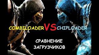 Сравнение загрузчиков Combiloader, Chiploader, Motorloader 1