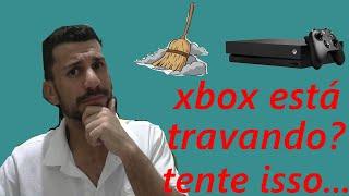 XBOX ESTÁ LENTO? TRAVANDO??  DICAS DE COMO RESOLVER...