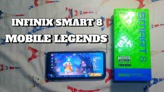 Infinix Smart 8 - Mobile Legends Brawl Match