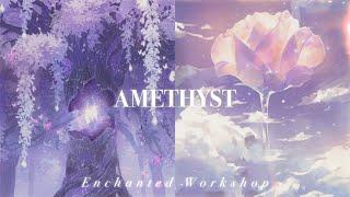 AMETHYST˚// calmness, intuition, wisdom, healing & more [Crystal Series]