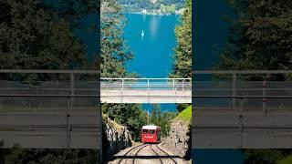 SWISS BEAUTY  FOLLOW for more swiss inspirations #switzerland #funicular