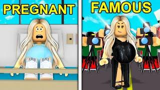 PREGNANT And FAMOUS.. (Roblox Brookhaven)