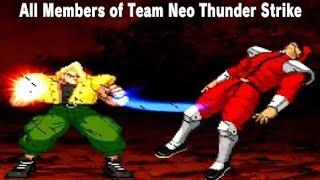 Tristan's MUGEN Special - All Members of Team Neo Thunder Strike (As of March 21, 2022)