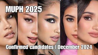 MISS UNIVERSE PHILIPPINES 2025 CONFIRMED CONTESTANTS