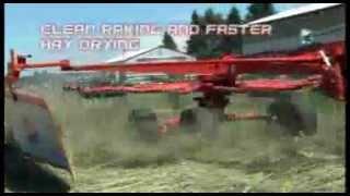 Kuhn GA 4220 and 4221 Rotary Rakes