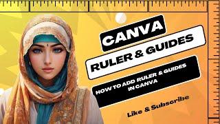 Canva Tutorial: Mastering Canva Rulers and Guides 