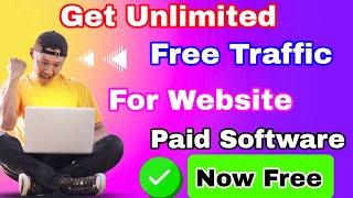 free website traffic generator online 2023 without SEO || Website traffic generator software