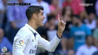 Alvaro Morata vs Eibar (Home) HD 02/10/16 by RealMadrid.Universe