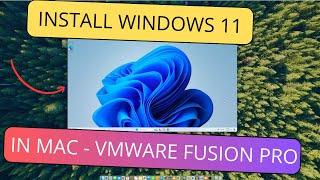 Install Windows 11 in Vmware Fusion 13 in  M Series MAC | Easy Steps