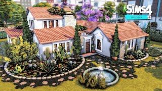 Mediterranean Villa | The Sims 4 Speed Build  | Lovestruck pack  | No cc