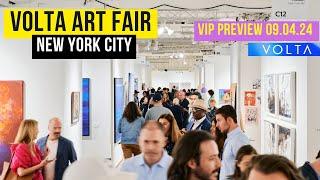 VOLTA ART FAIR 2024 VIP PREVIEW!! NEW YORK CITY ART FAIR!