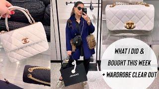 What I Did This Week- Shopping More Chanel, Huge Closet Clear Out & What I Wore