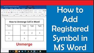 How to Unmerge Cells in Word: Split Tables and Cells in Microsoft Word