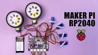 Maker Pi RP2040 : Simplifying Robotics with Raspberry Pi® RP2040