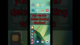 Floating Windows || How to turn off Floating Windows in redmi mobile || #shorts