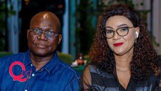 Reuben Abati attends Arise TV’s Ojy Okpe’s birthday with wife Kikelomo Atanda-Owo