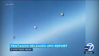 Pentagon study finds no sign of alien life in reported UFO sightings going back decades