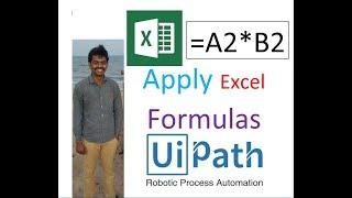 Apply Excel Formula Using UiPath | Tips and Tricks | UiPath Learner