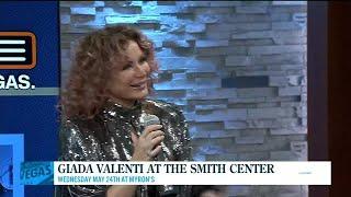 Giada Valenti performing at Myron's at the Smith Center in Las Vegas
