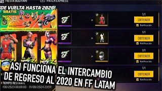 LLEGA el INTERCAMBIO GRATIS VETERANO de REGRESO AL 2020 en FF LATAM x 7 ANIVERSARIO  *skin bug*