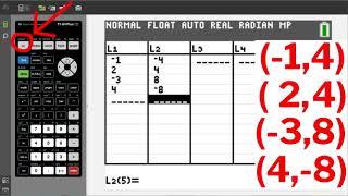 TI84 Plus CE Plotting and Graphing Points