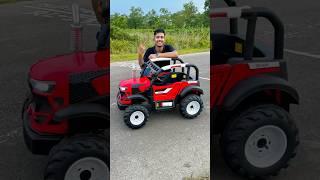 12V Battery Operated Ride-On Tough RC Tractor