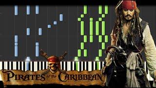 Pirates of the Caribbean Medley [Piano Tutorial] (Synthesia) // Kyle Landry + SHEETS/MIDI